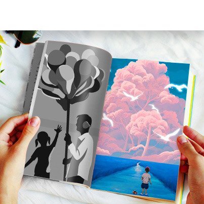 RIVISTA SPILLATA BN / COLORI