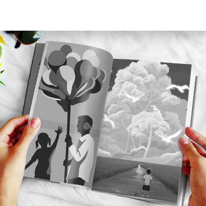 LIBRO FRESATO - SENZA STAMPA